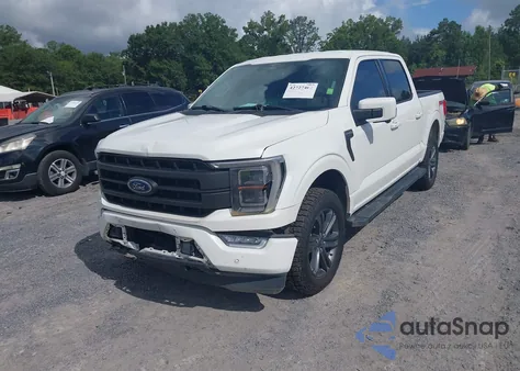 2023 Ford F-150 Lariat from USA, damaged, VIN 1FTFW1E86PFB33477